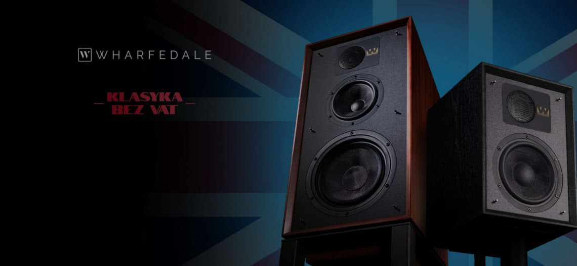 Kolumny głośnikowe Wharfedale teraz bez VAT