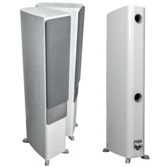 Obydwa tunele
bas-refl eks są wyprowadzone
ze wspólnej komory
niskotonowego/nisko-średniotonowego.