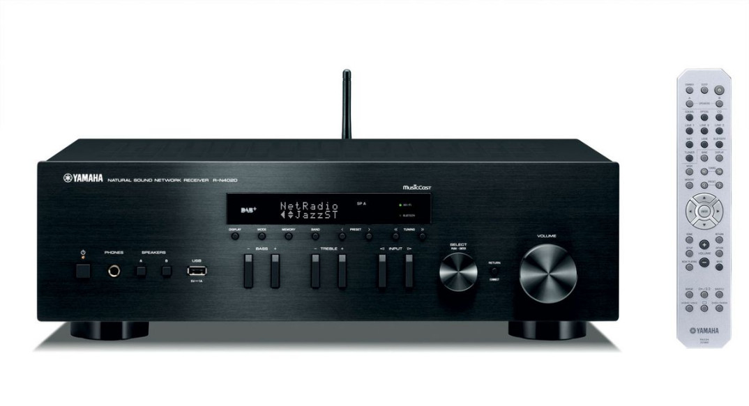 Sieciowy amplituner Yamaha R-N402D z obsługą MusicCast