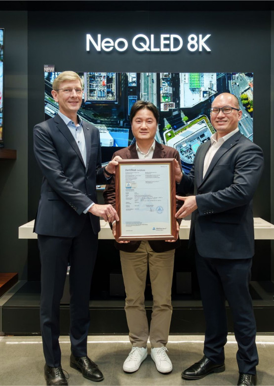 Telewizory Samsung QLED z certyfikatem Real Quantum Dot Display 
