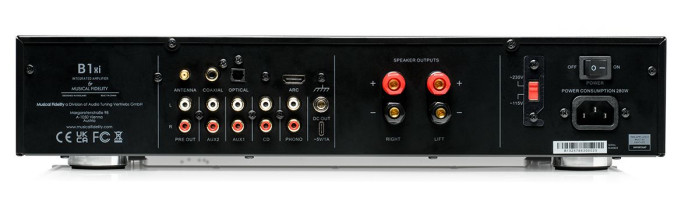 Musical Fidelity B1xi - tylna ścianka