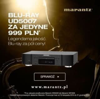 Odtwarzacz Blu-ray Marantz za pół ceny przy zakupie amplitunera SR6009