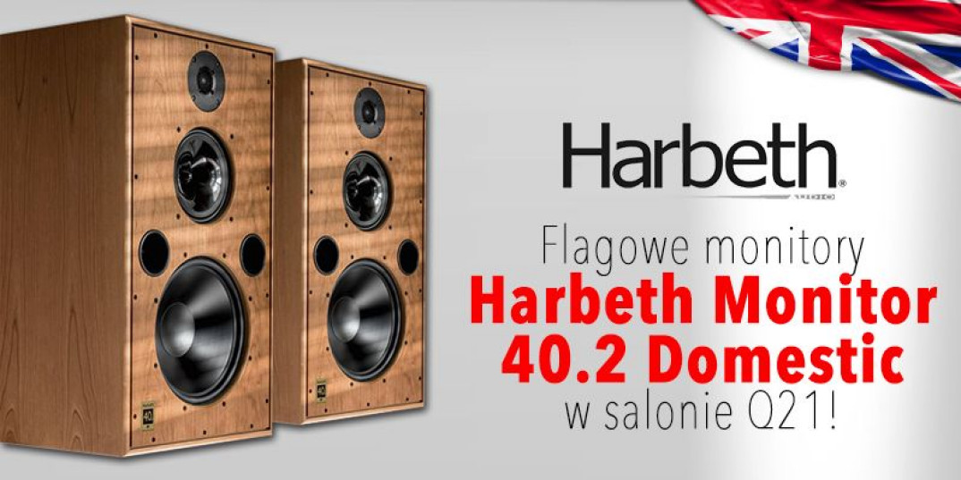 Odsłuchy kolumn Harbeth Monitor 40.2 Domestic w salonie Q21