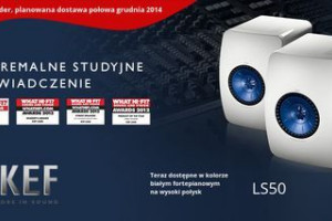 KEF LS50 w białym lakierze fortepianowym do kupienia w salonie Q21