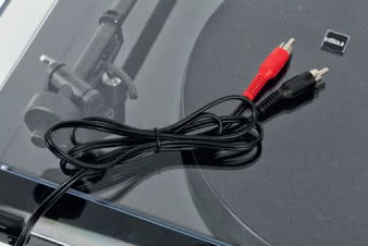 Przewód sygnałowy zainstalowano na
stałe. Rega konsekwentnie odmawia
też stosowania żyły uziemiającej.