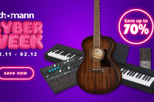 Cyber Week w Thomann - sprzęt muzyczny nawet 70% taniej
