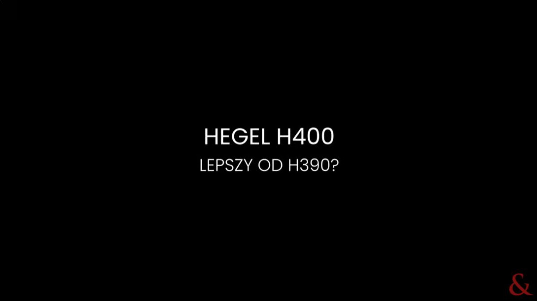 Wzmacniacz zintegrowany Hegel H400 – czy lepszy od H390?