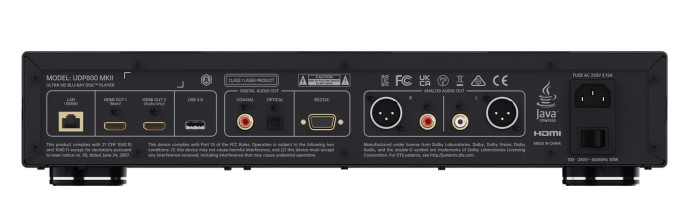 Magnetar UDP900 MKII - tylna ścianka