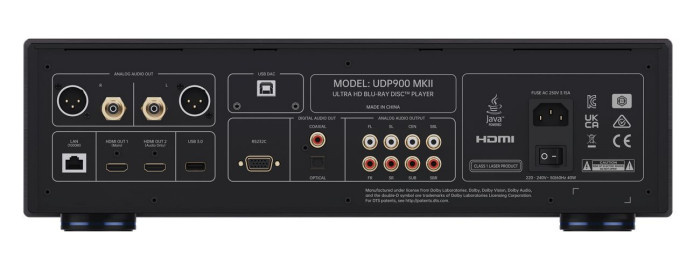 Magnetar UDP900 MKII - tylna ścianka