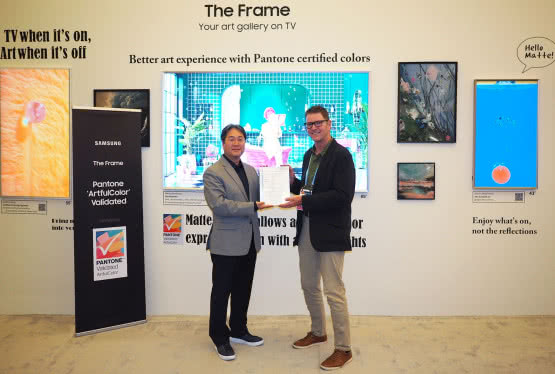 Samsung The Frame 2024 z pierwszym certyfikatem Pantone ArtfulColor gwarantującym wierność kolorów