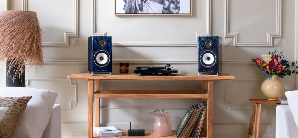 Kolumny Triangle Capella -  aktywne i z technologią automatycznej kalibracji