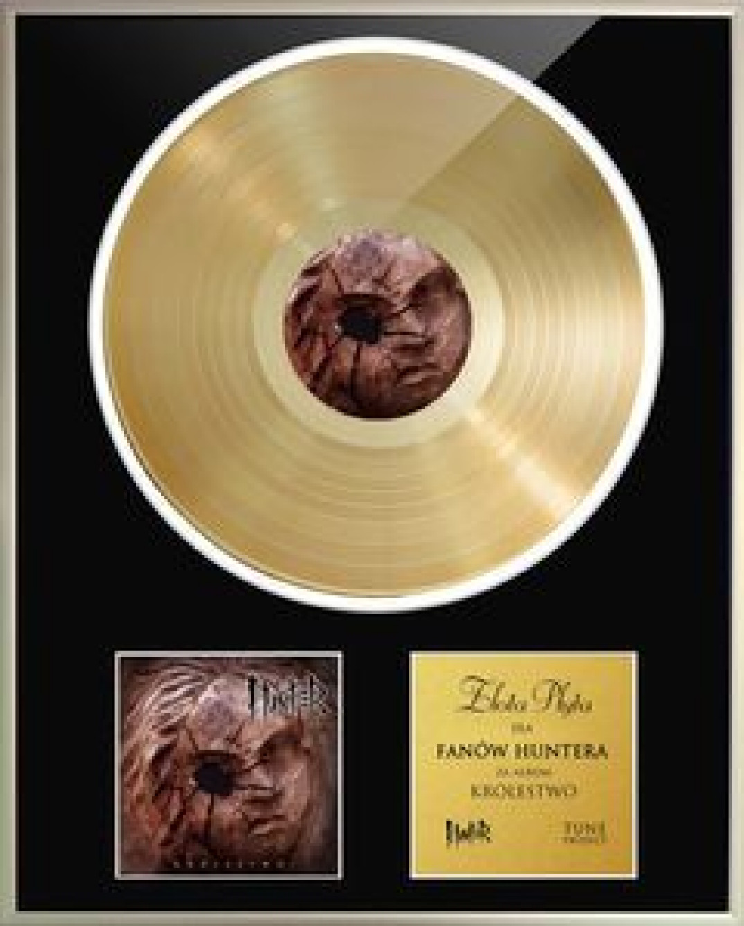 Hunter odbiera Złotą Płytę i pracuje nad nowym krążkiem