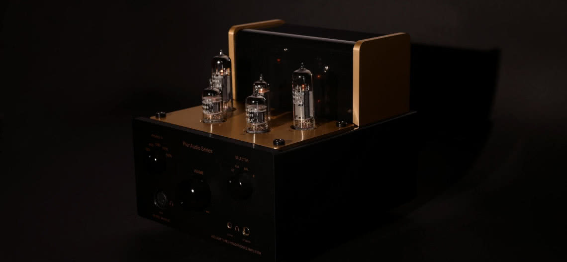 Słuchawkowy wzmacniacz lampowy Pier Audio MH-84 SE