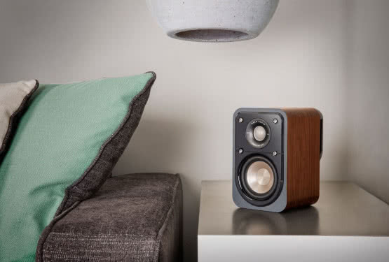 Polk Audio Signature w orzechowym kolorze