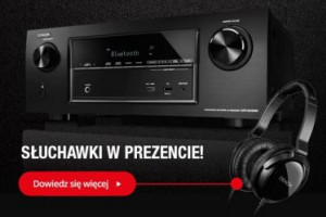 Słuchawki Denon AH-D310R w prezencie wraz z amplitunerem Denon AVR-X2100W