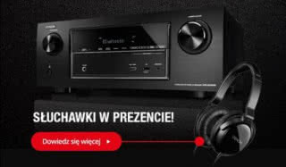 Słuchawki Denon AH-D310R w prezencie wraz z amplitunerem Denon AVR-X2100W