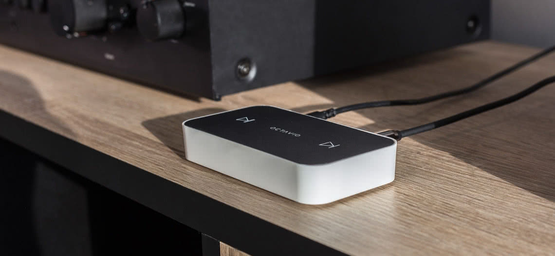 Kompaktowy odtwarzacz strumieniowy Octavio Stream