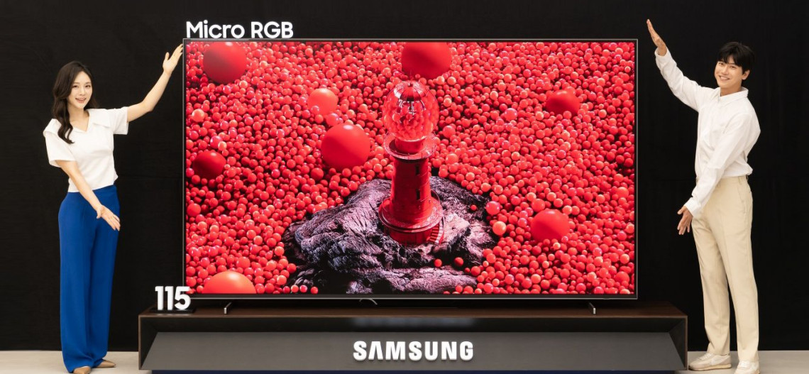 Samsung wprowadza na rynek pierwszy na świecie telewizor z matrycą Micro RGB