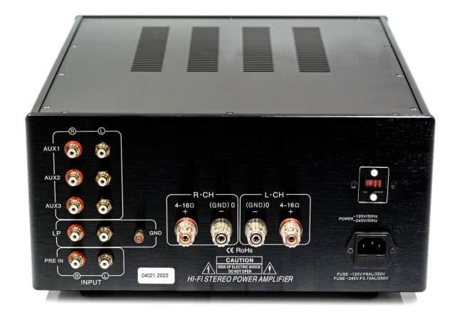 Pier Audio MS-880 SE - tylna ścianka