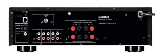 Amplituner stereo Yamaha MusicCast R-N303D - tylna ścianka