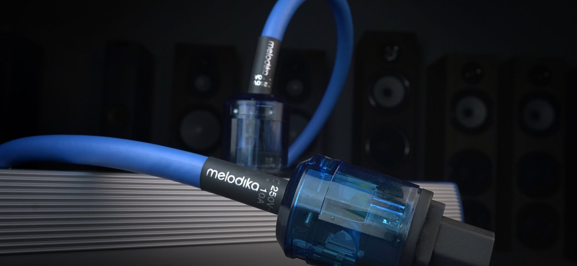 Melodika SBP z serii Sky Blue - najnowszy kabel zasilający do systemów audio i wideo