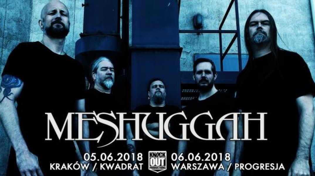 Meshuggah w Krakowie i Warszawie