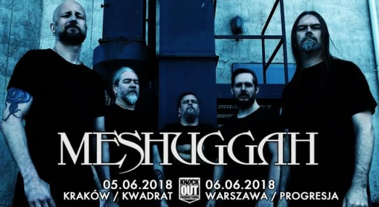 Meshuggah w Krakowie i Warszawie