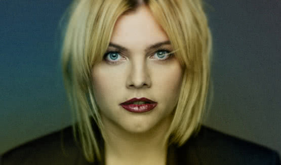 Ania Dąbrowska w kwietniu w Warszawie