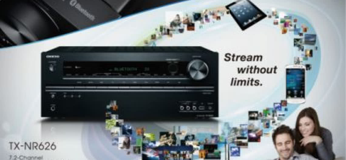 Amplituner Onkyo TX-NR626 w niższej cenie w salonie Q21