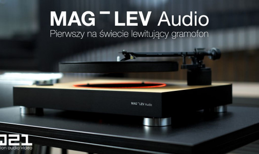 MAG-LEV Audio, czyli gramofon z lewitującym talerzem w salonie Q21