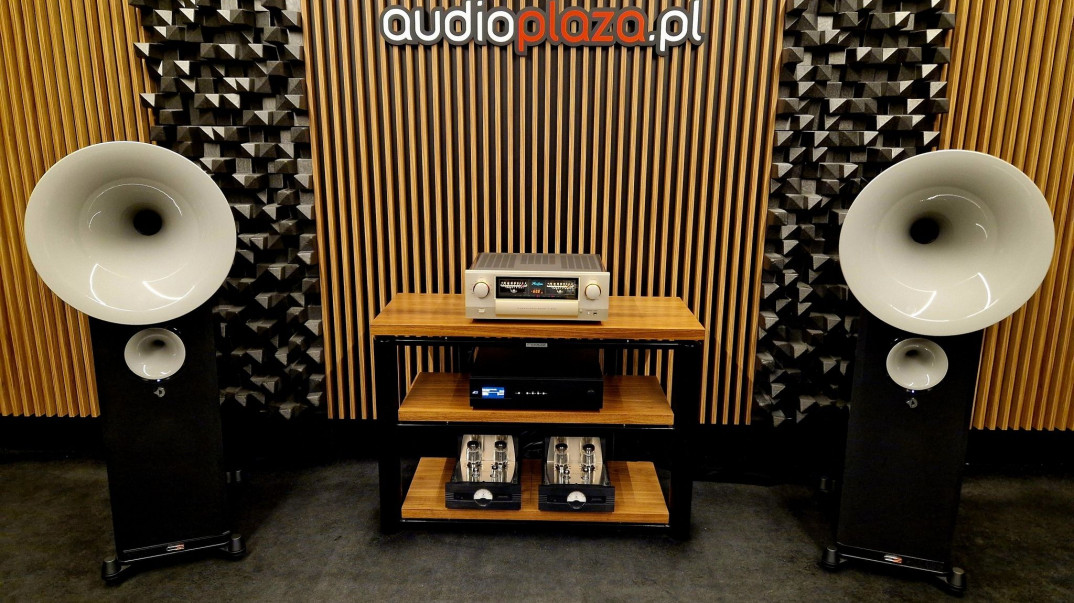 Odsłuchy kolumn Avantgarde Acoustic UNO SD w salonie audioplaza.pl w Poznaniu