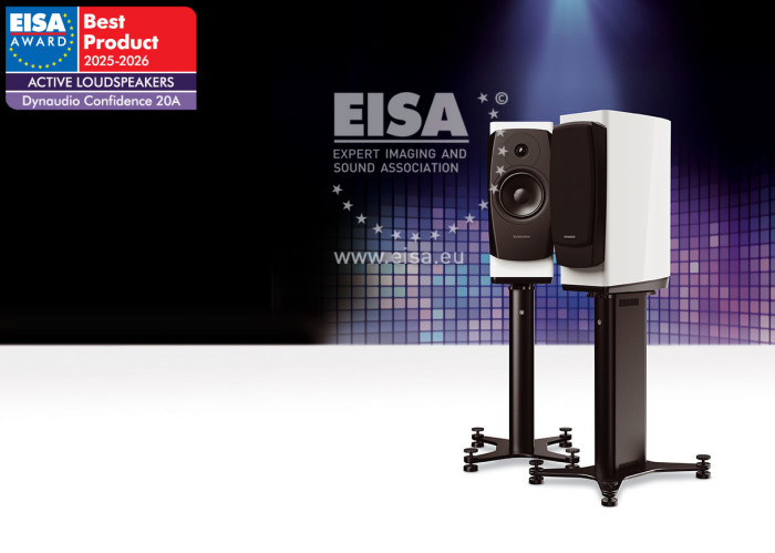 AKTYWNE ZESPOŁY GŁOŚNIKOWE EISA 2025–2026 Dynaudio Confidence 20A