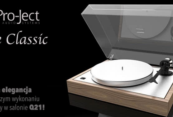 Prezentacja najnowszego gramofonu Pro-Ject The Classic w salonie Q21