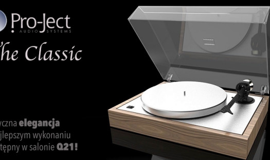 Prezentacja najnowszego gramofonu Pro-Ject The Classic w salonie Q21