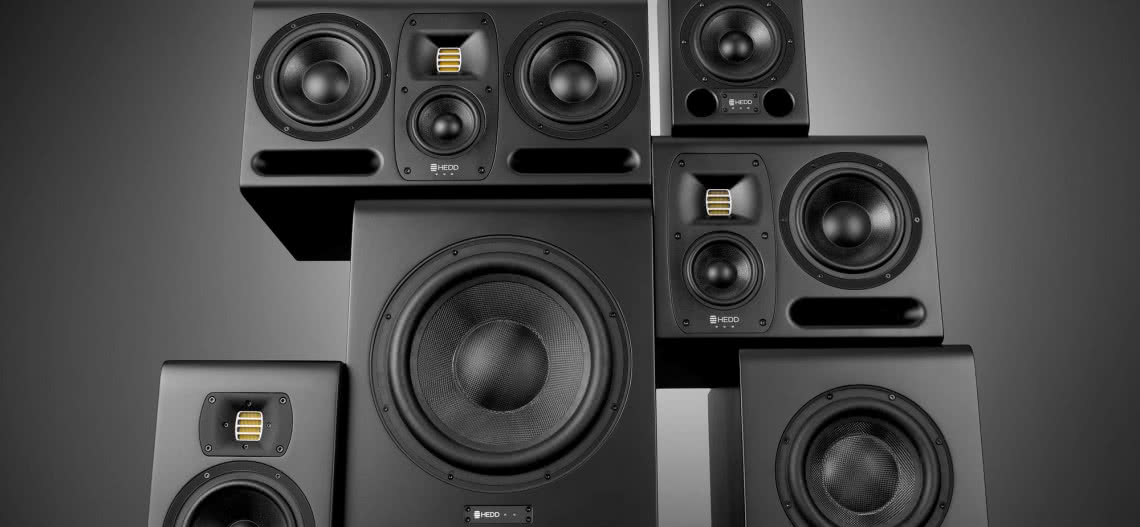Aktywne monitory HEDD i nowe subwoofery z serii Type w  wersji Mk2 