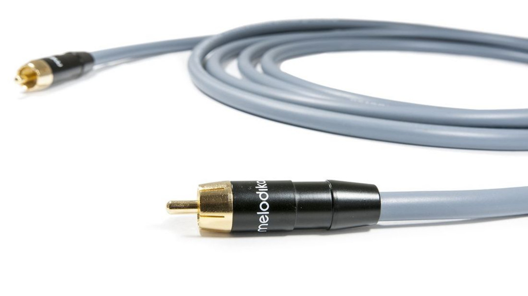 Melodika MDSWG i MDSWYG: Nowe kable subwooferowe RCA w wersji Gunmetal