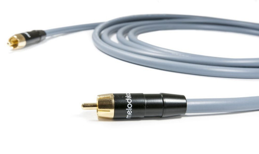 Melodika MDSWG i MDSWYG: Nowe kable subwooferowe RCA w wersji Gunmetal
