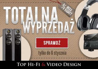 Totalna wyprzedaż w salonach Top Hi-Fi & Video Design