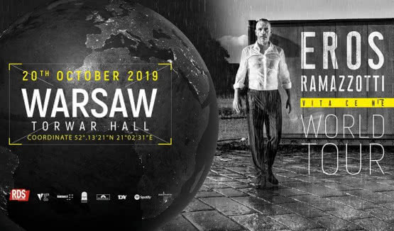 Eros Ramazotti na warszawskim Torwarze