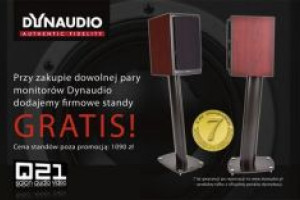 Firmowe standy gratis przy zakupie kolumn DYNAUDIO