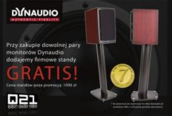 Firmowe standy gratis przy zakupie kolumn DYNAUDIO