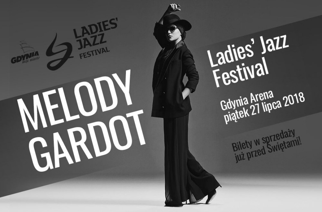Melody Gardot pierwszą gwiazdą Ladies Jazz Festival 2018