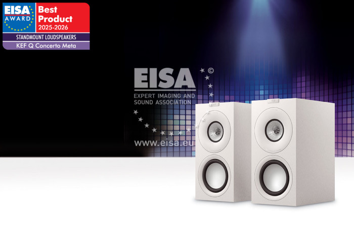 PODSTAWKOWE ZESPOŁY GŁOŚNIKOWE EISA 2025–2026 KEF Q Concerto Meta