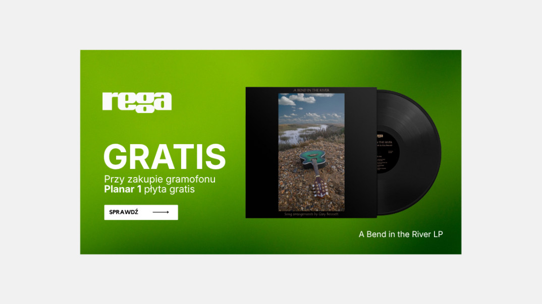 Rega Planar 1 i Planar 1 Plus z wyjątkowym albumem do odsłuchów w prezencie w Q21