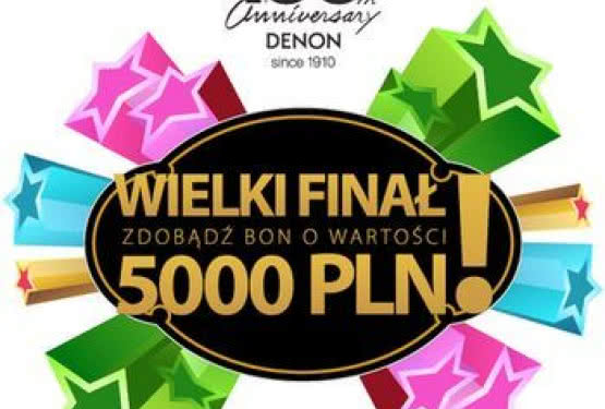 Zdobądź bon o wartości 5000 zł z okazji urodzin marki DENON