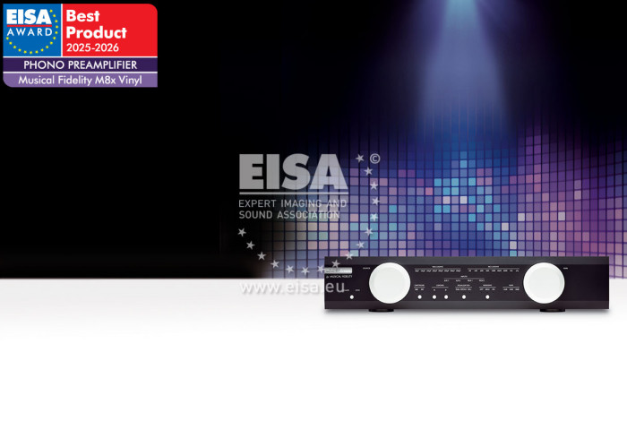 PRZEDWZMACNIACZ GRAMOFONOWY EISA 2025–2026 Musical Fidelity M8x Vinyl