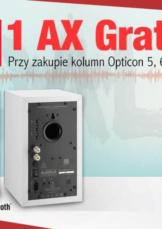 Dali Zensor 1 AX w prezencie przy zakupie kolumn podłogowych Dali Opticon