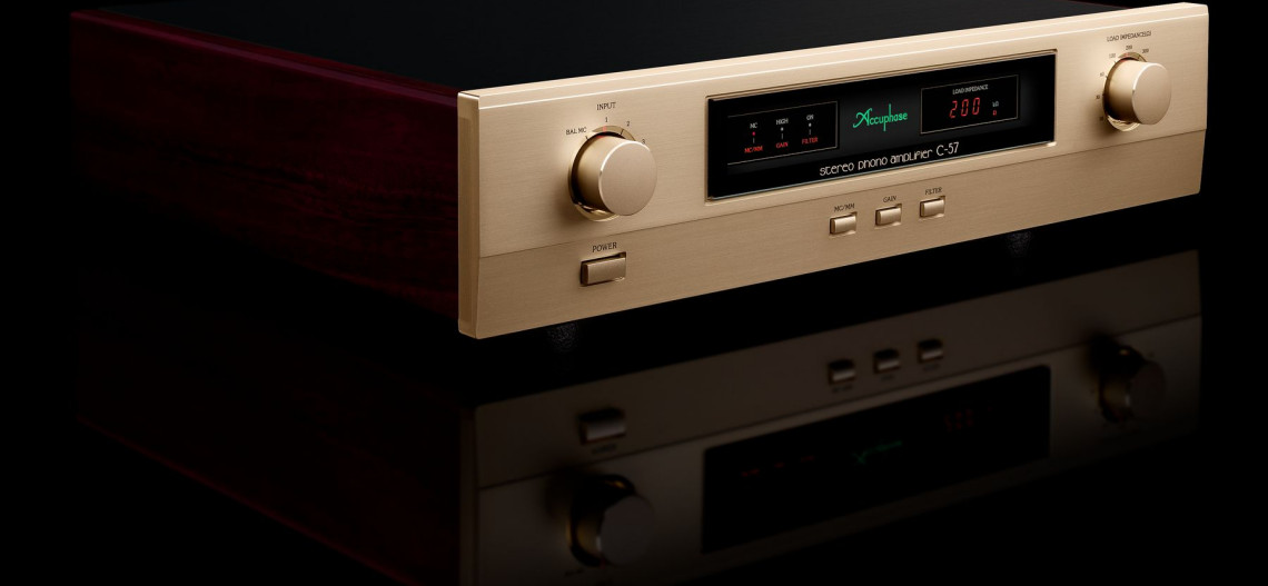 Accuphase C-57 - nowy referencyjny przedwzmacniacz gramofonowy