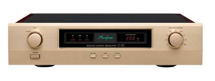 Accuphase C-57 - front