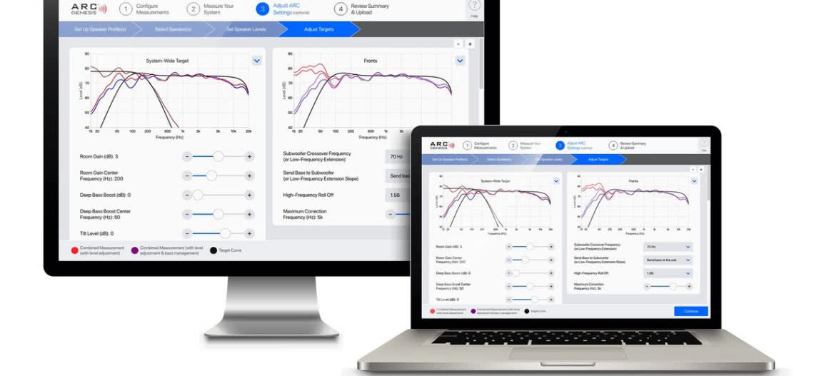 ARC Genesis: oprogramowanie Anthem do korekcji akustyki pomieszczenia